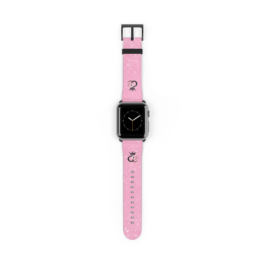 Pink Watch Band with Playful Design - Perfect for Everyday Style and Special Occasions