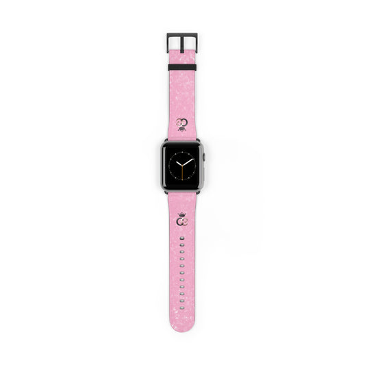 Pink Watch Band with Playful Design - Perfect for Everyday Style and Special Occasions